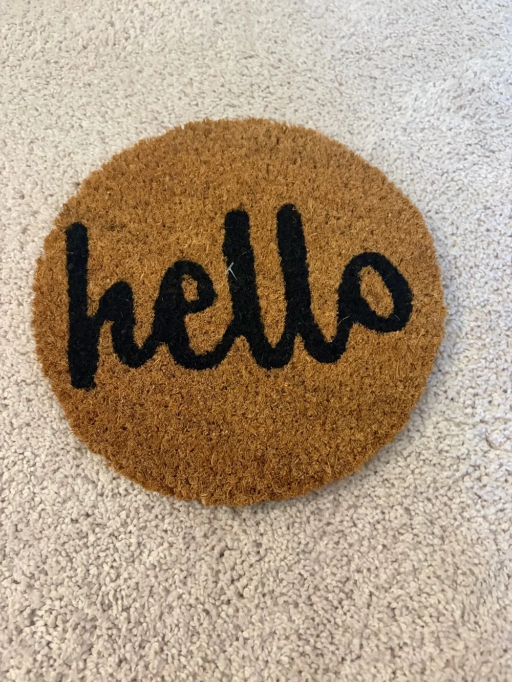 2 Calloway mills doormat inserts blue bird house and hello